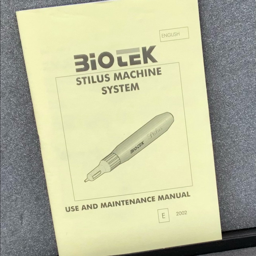 Biotek Stilus Machine System Tattoo Permanent Makeup with Briefcase NWB